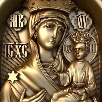 3D model Blessed Mother of God (STL)